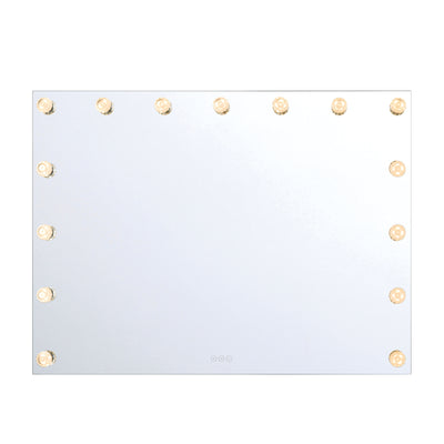 Starlight LED 48in Mirror with Clear Acrylic Globe Diffusers