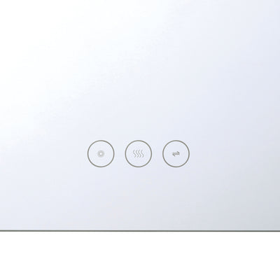 Starlight LED 48in Mirror with Clear Acrylic Globe Diffusers