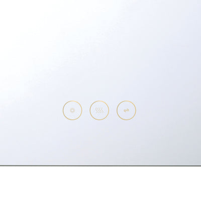 Starlight LED 48in Mirror with Clear Acrylic Globe Diffusers