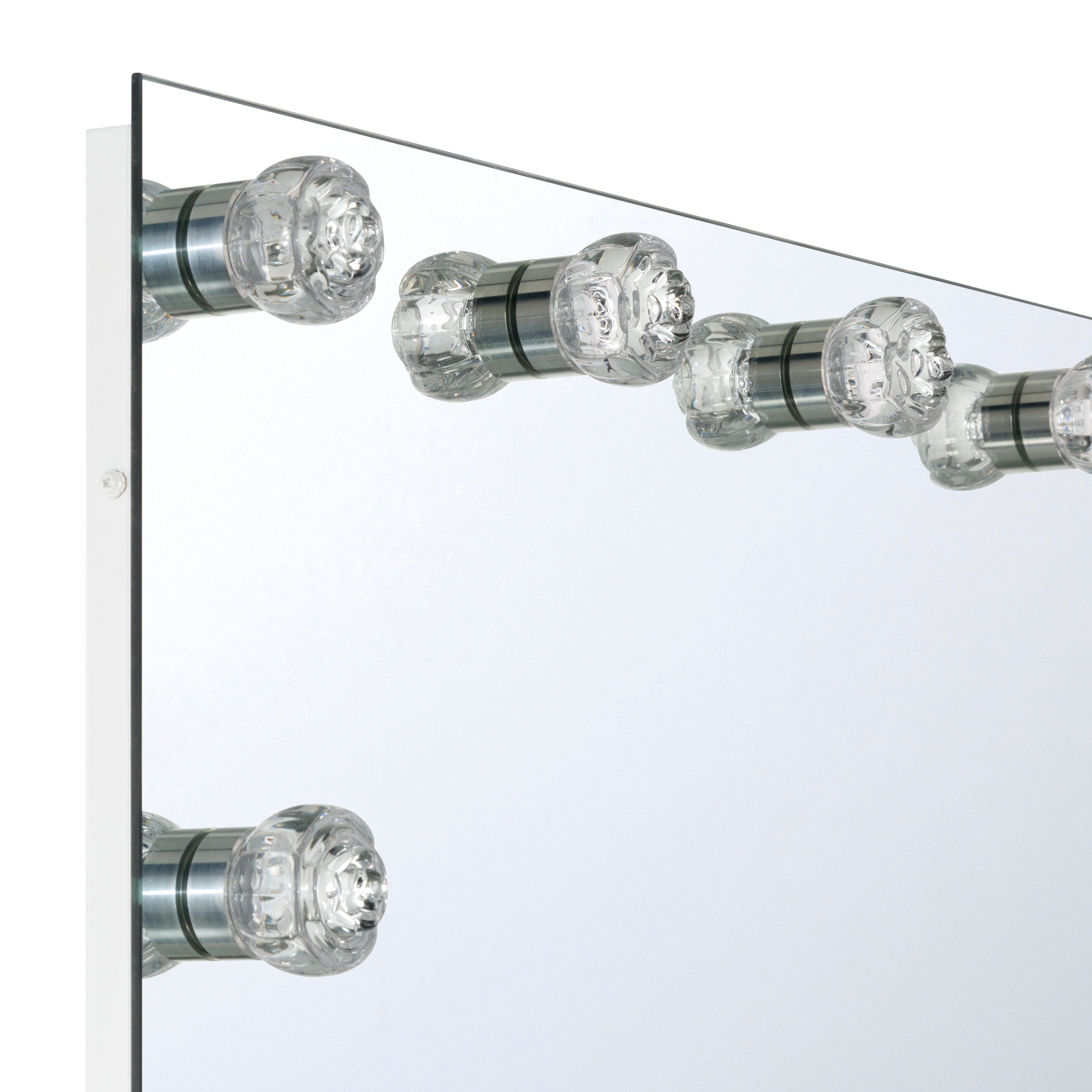Starlight LED 30in Mirror with Glass Rose Diffusers
