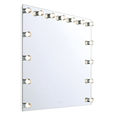 Starlight LED 48in Mirror with Cut Crystal Ball Diffusers