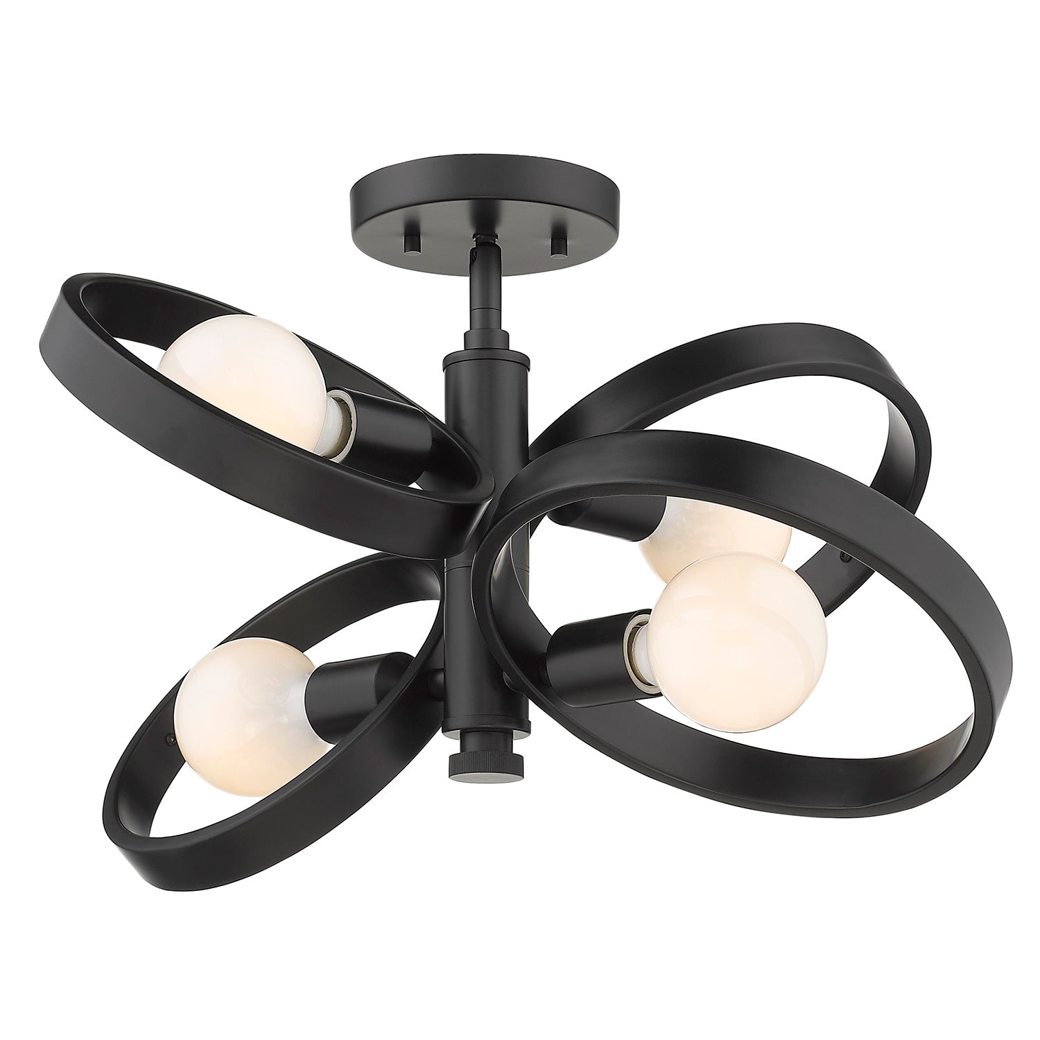 Sloane 4 Light Semi-Flush - - Golden Lighting