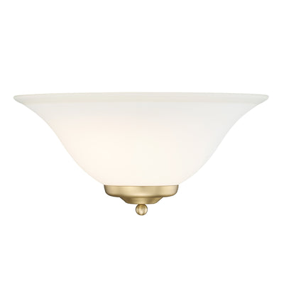 Bella 1-light Wall Sconce in Brushed Champagne Brass, alternate view - Golden Lighting