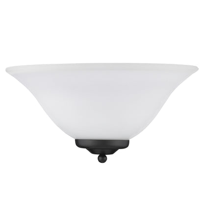 Bella 1-light Wall Sconce in Matte Black