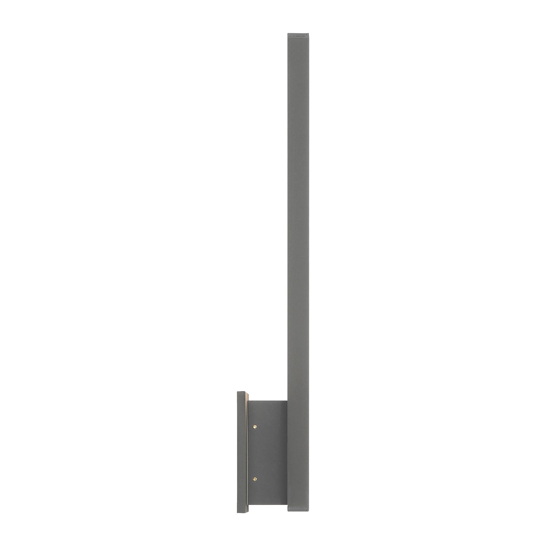 Golden Lighting Enso Integrated LED 18" Outdoor Wall in Smooth Grey - - Golden Lighting