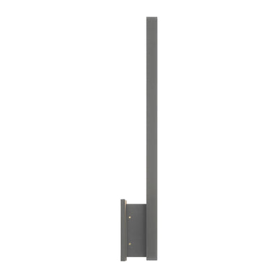 Golden Lighting Enso Integrated LED 18" Outdoor Wall in Smooth Grey - - Golden Lighting