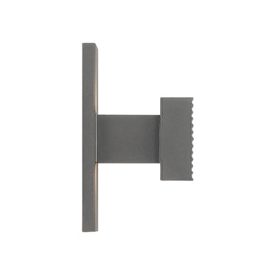 Golden Lighting Enso Integrated LED 18" Outdoor Wall in Smooth Grey - - Golden Lighting