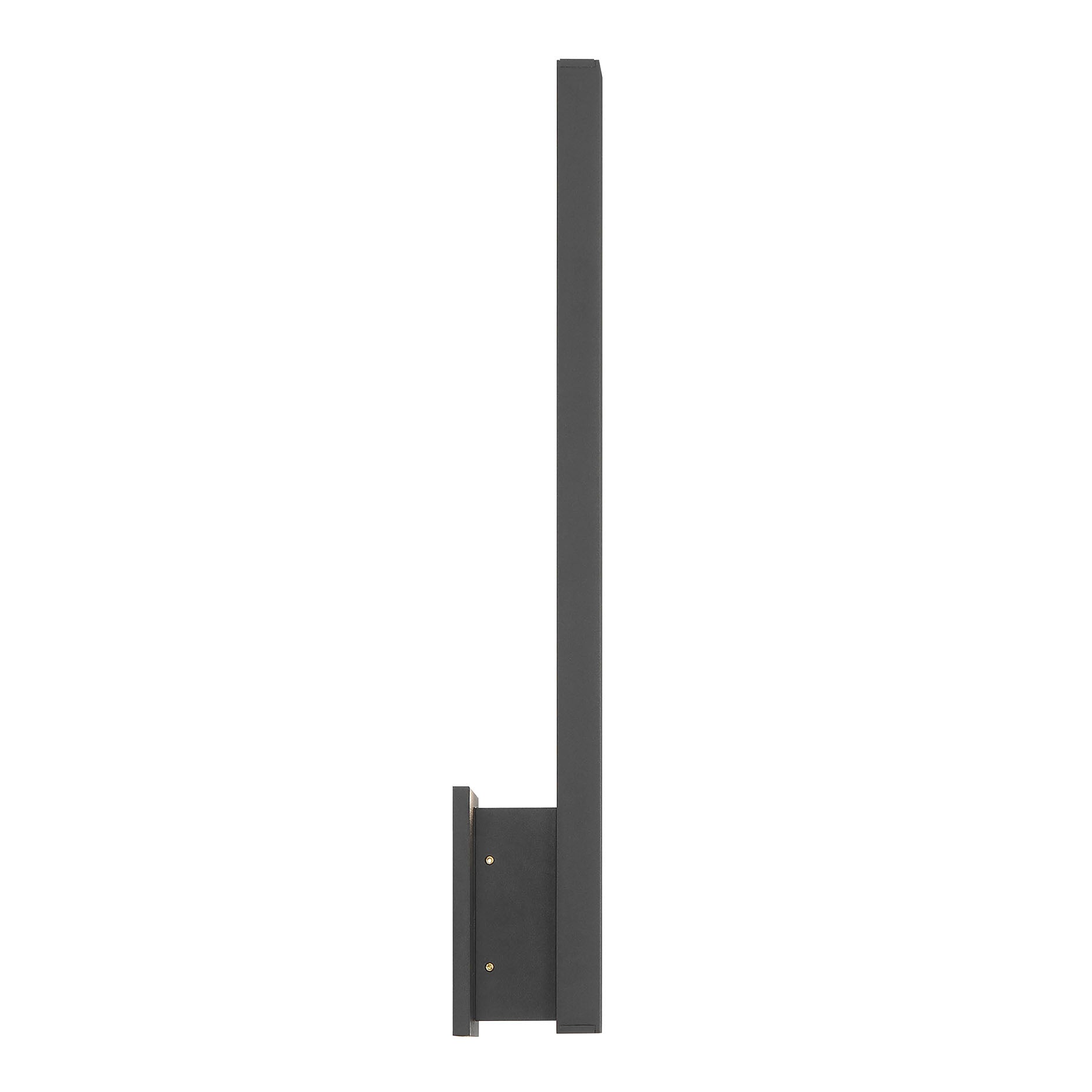 Golden Lighting Enso Integrated LED 18" Outdoor Wall in Textured Black - - Golden Lighting