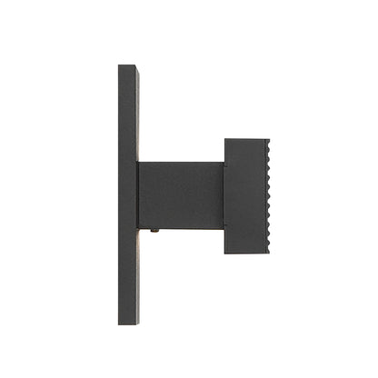 Golden Lighting Enso Integrated LED 18" Outdoor Wall in Textured Black - - Golden Lighting