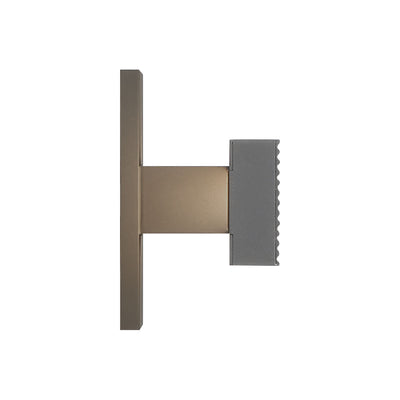 Golden Lighting Enso Integrated LED 24" Outdoor Wall in Smooth Grey - - Golden Lighting