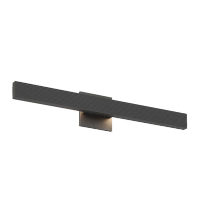 Golden Lighting Enso Integrated LED 24" Outdoor Wall in Textured Black - - Golden Lighting