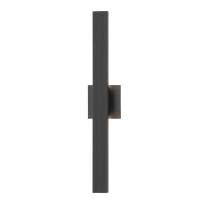 Golden Lighting Enso Integrated LED 24" Outdoor Wall in Textured Black - - Golden Lighting