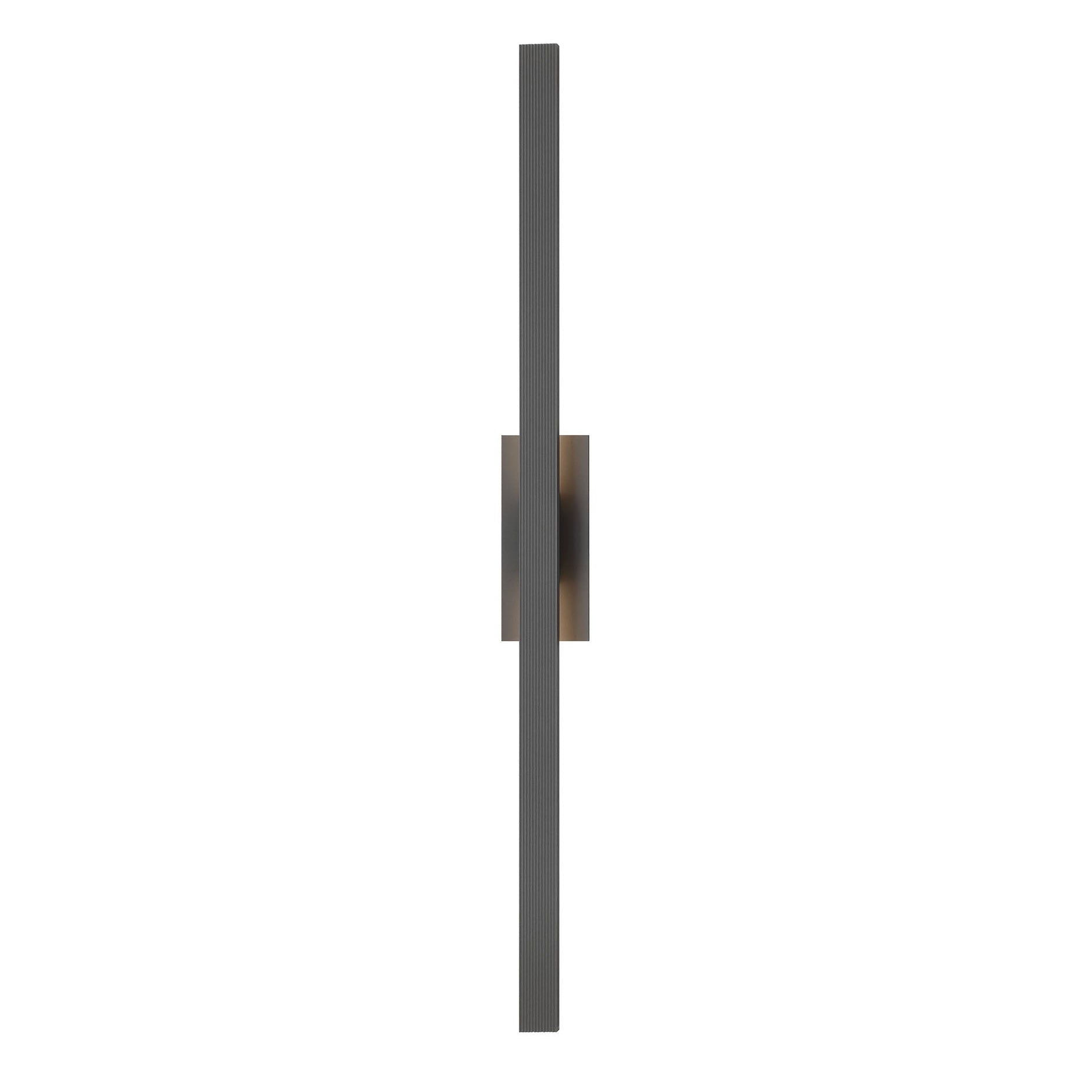 Golden Lighting Enso Integrated LED 51" Outdoor Wall in Smooth Grey - - Golden Lighting