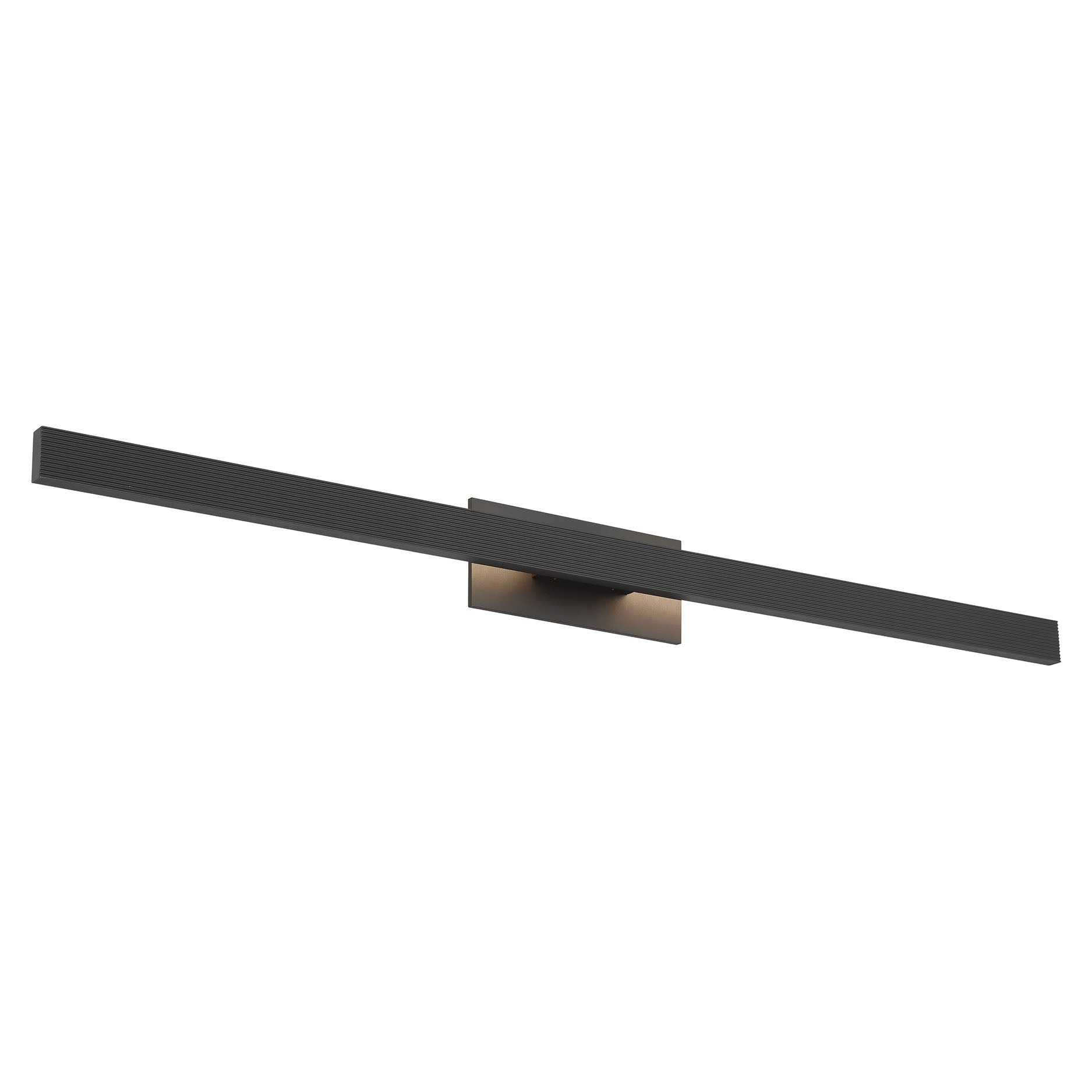 Golden Lighting Enso Integrated LED 51" Outdoor Wall in Textured Black - - Golden Lighting