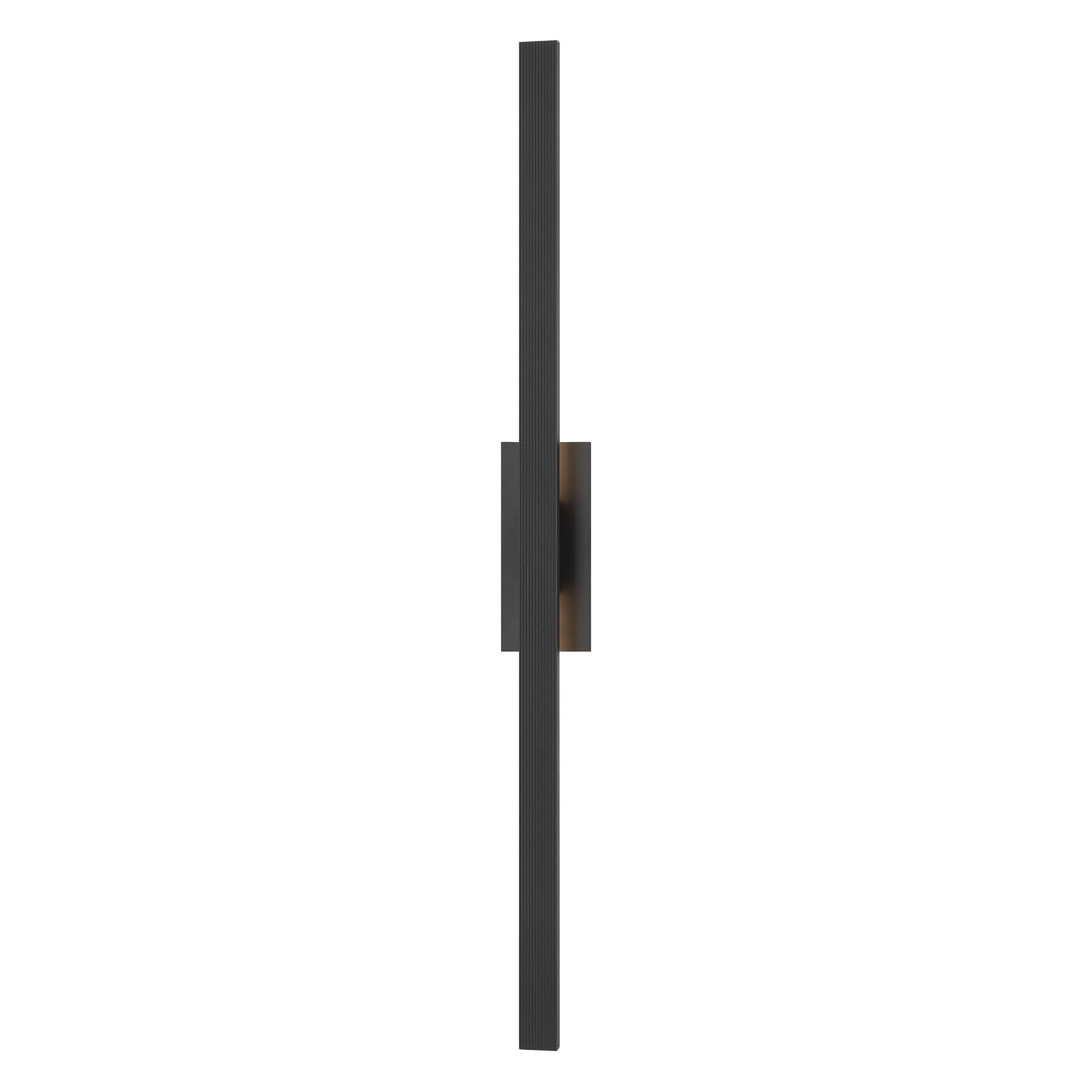 Golden Lighting Enso Integrated LED 51" Outdoor Wall in Textured Black - - Golden Lighting
