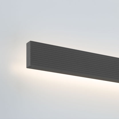 Golden Lighting Enso Integrated LED 51" Outdoor Wall in Textured Black - - Golden Lighting