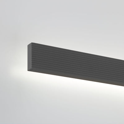 Golden Lighting Enso Integrated LED 51" Outdoor Wall in Textured Black - - Golden Lighting
