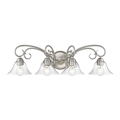 Homestead 4-light Vanity in Pewter