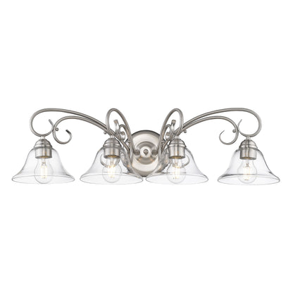 Homestead 4-light Vanity in Pewter
