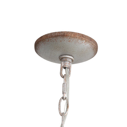 Tinsmith 1-light Pendant in Aged Galvanized Steel