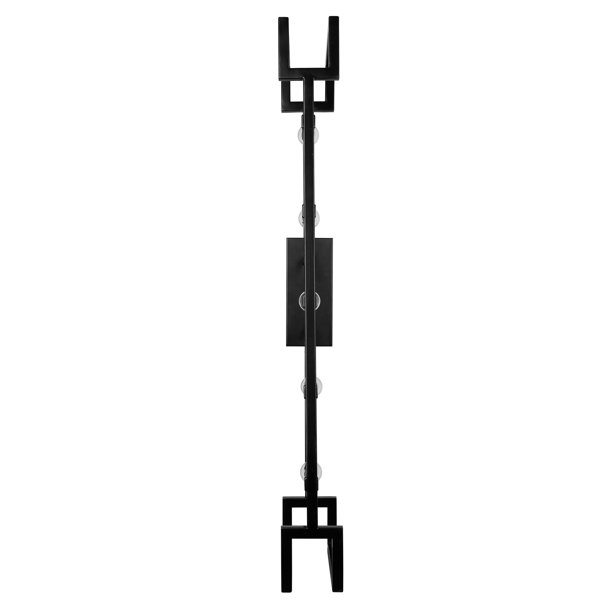 Golden Lighting Kinsington 5-light Island Light in Matte Black - - Golden Lighting