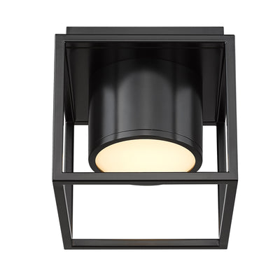 Desmond Integrated LED Flush Mount in Matte Black