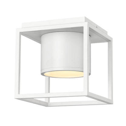 Desmond Integrated LED Flush Mount in Matte White