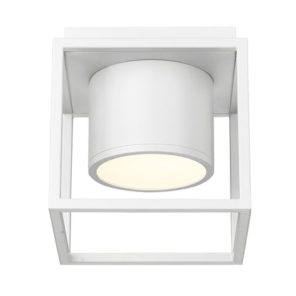 Desmond Integrated LED Flush Mount in Matte White