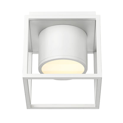 Desmond Integrated LED Flush Mount in Matte White
