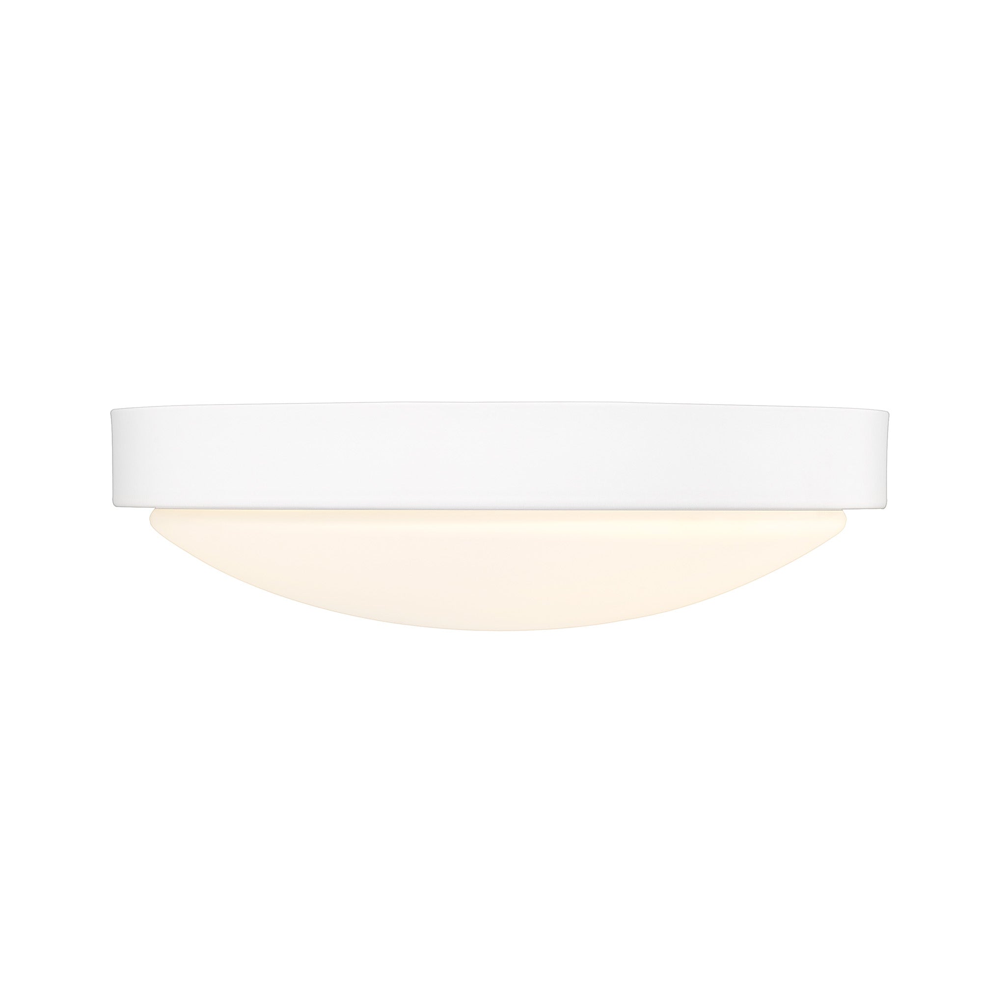 Golden Lighting Gabi Integrated LED 10in Flush Mount in Matte White - - Golden Lighting
