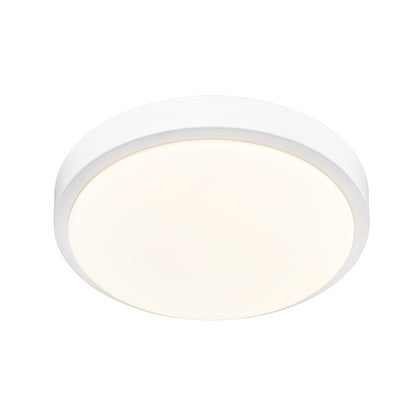 Golden Lighting Gabi Integrated LED 10in Flush Mount in Matte White - - Golden Lighting