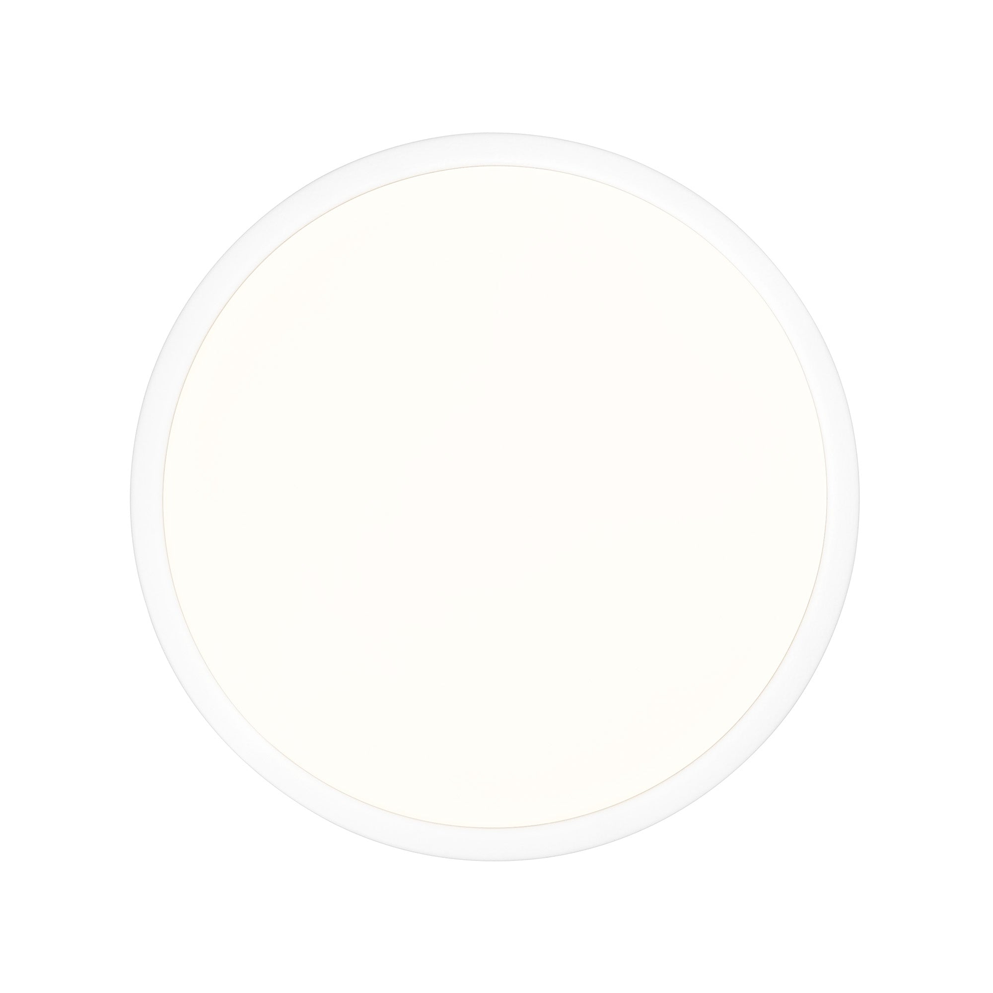 Golden Lighting Gabi Integrated LED 10in Flush Mount in Matte White - - Golden Lighting