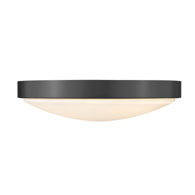 Golden Lighting Gabi Integrated LED 12in Flush Mount in Matte Black - - Golden Lighting