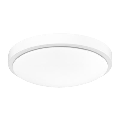Golden Lighting Gabi Integrated LED 12in Flush Mount in Matte White - - Golden Lighting
