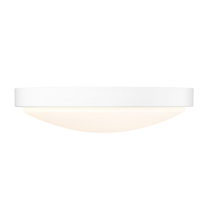Golden Lighting Gabi Integrated LED 12in Flush Mount in Matte White - - Golden Lighting