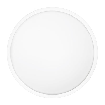 Golden Lighting Gabi Integrated LED 12in Flush Mount in Matte White - - Golden Lighting