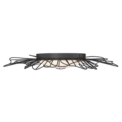 Golden Lighting Yasmin Integrated LED Flush Mount in Natural Black - - Golden Lighting