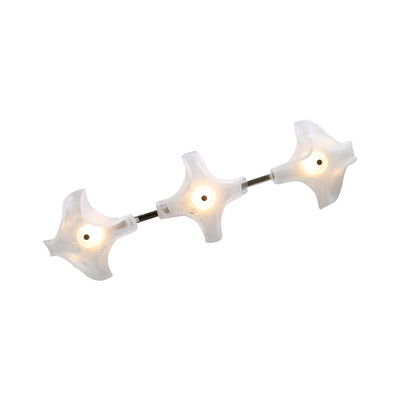Golden Lighting Glacier Integrated LED Island Light in Polished Nickel - - Golden Lighting
