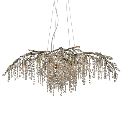 Ziva by Golden Lighting Autumn Twilight 12-light Chandelier in Mystic Gold - Default Title - Golden Lighting