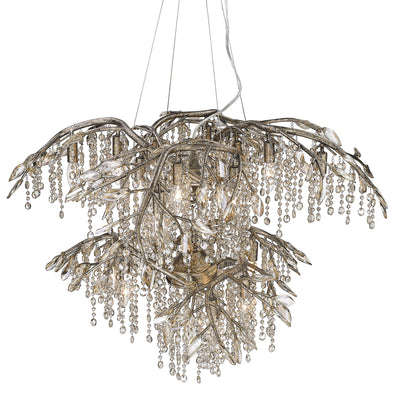 Ziva by Golden Lighting Autumn Twilight 18-light Chandelier in Mystic Gold - - Golden Lighting