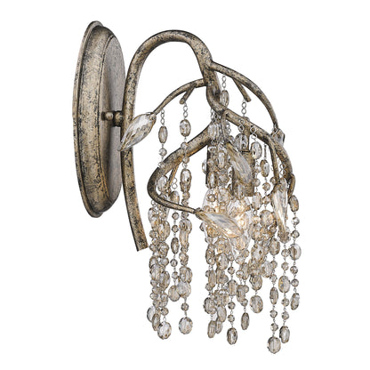Ziva by Golden Lighting Autumn Twilight 2-light Wall Sconce in Mystic Gold