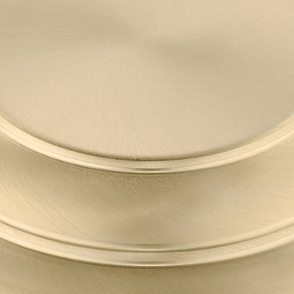 Yep by Golden Lighting Orwell 3-light Island Light in Brushed Champagne Brass and Aged Brass shade - Default Title - Golden Lighting