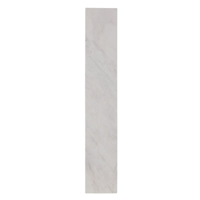 Stratum Integrated LED 24in Vanity in Brushed Nickel with Jazz White Marble - - Golden Lighting