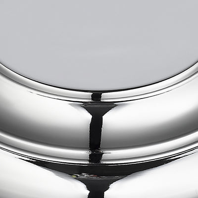 Golden Lighting Cerchi 1-light Wall Sconce in Chrome - Default Title - Golden Lighting