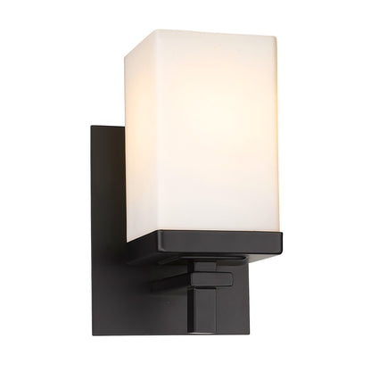Maddox 1-light Vanity in Matte Black