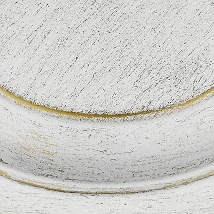 Golden Lighting Bartlett 2-light Semi-Flush Mount in French White