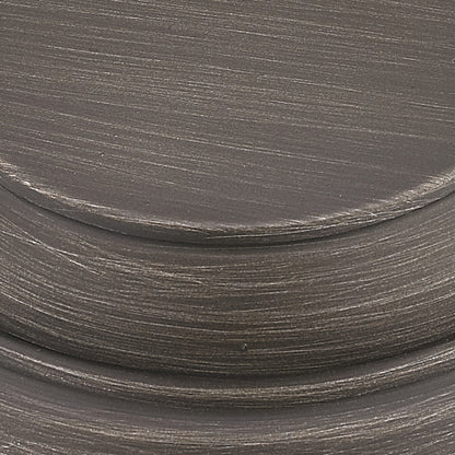 Golden Lighting Smyth 3-light Semi-Flush Mount in Gunmetal Bronze