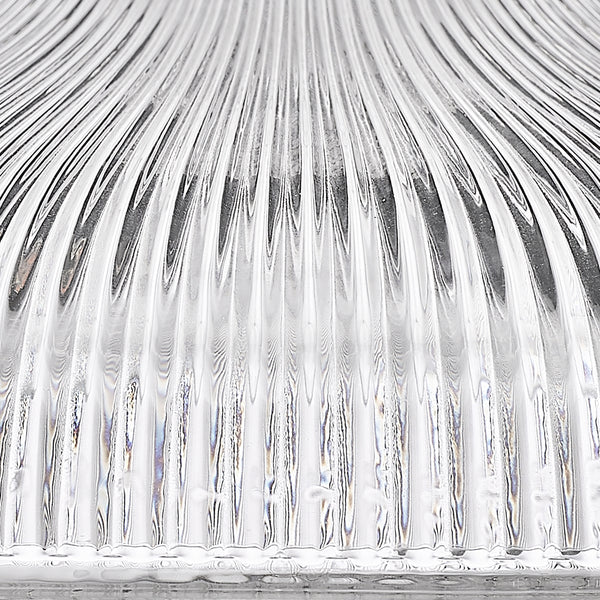 Ribbed Optic Glass