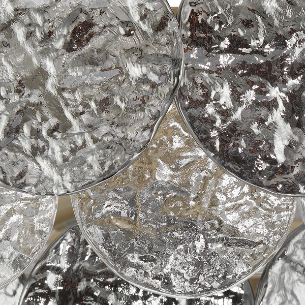 Smoke Plated Water Glass