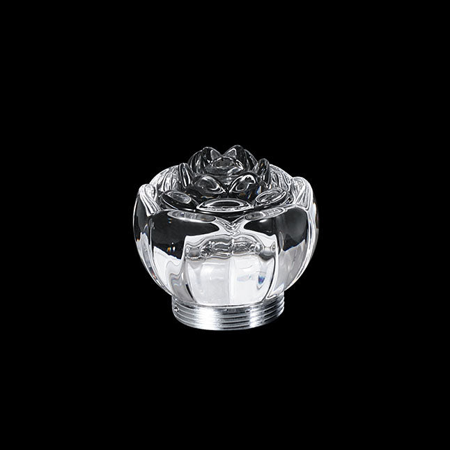 Starlight LED 24in Mirror with Glass Rose Diffusers